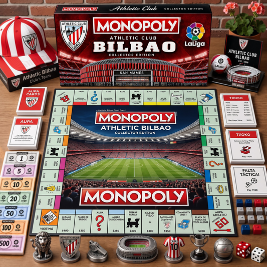 Premium Laliga ATH Monopoly Collector’s Edition Board Game