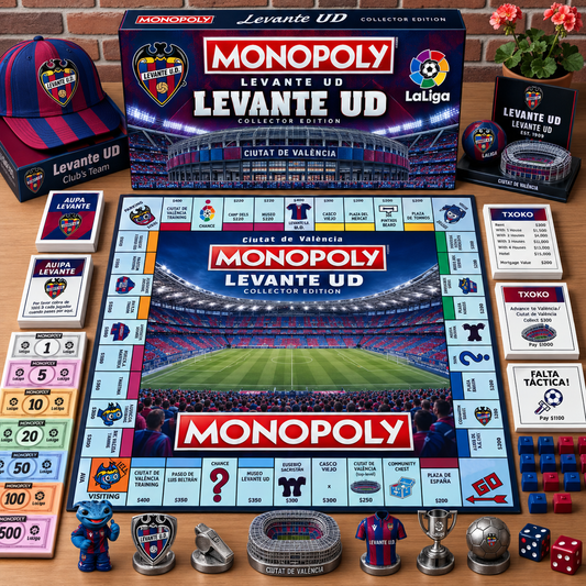 Premium Laliga LEV Monopoly Collector’s Edition Board Game