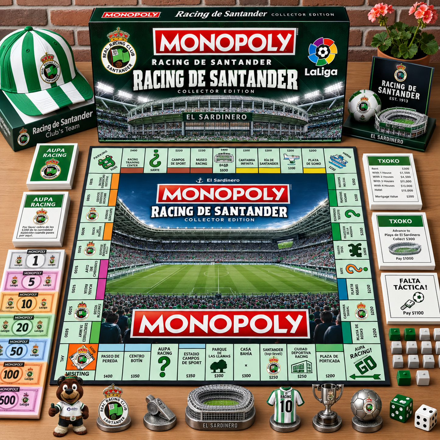Premium Laliga RAC Monopoly Collector’s Edition Board Game