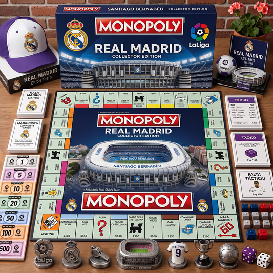 Premium Laliga RMA Monopoly Collector’s Edition Board Game