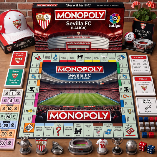 Premium Laliga SEV Monopoly Collector’s Edition Board Game