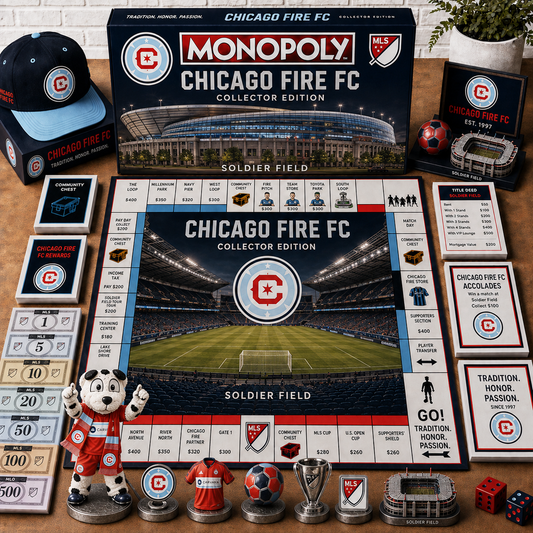 Premium MLS CHI Monopoly Collector’s Edition Board Game