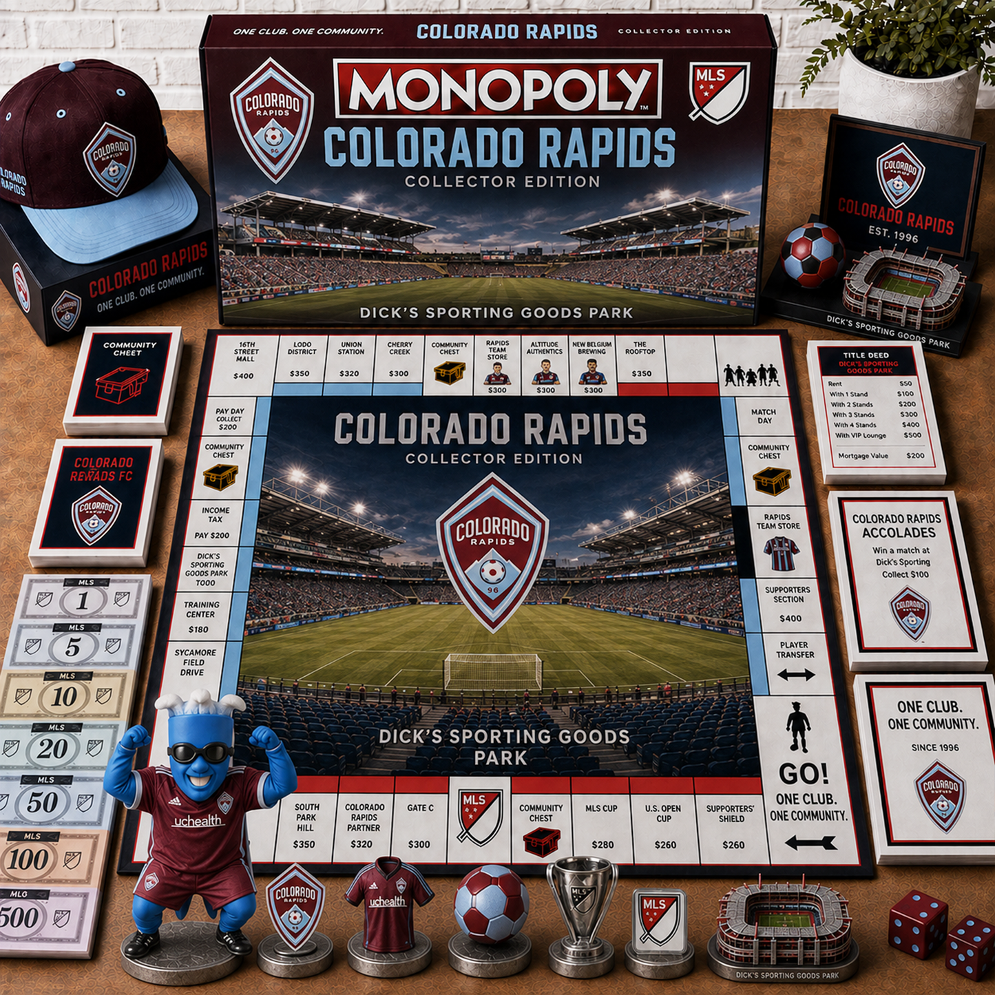 Premium MLS COL Monopoly Collector’s Edition Board Game