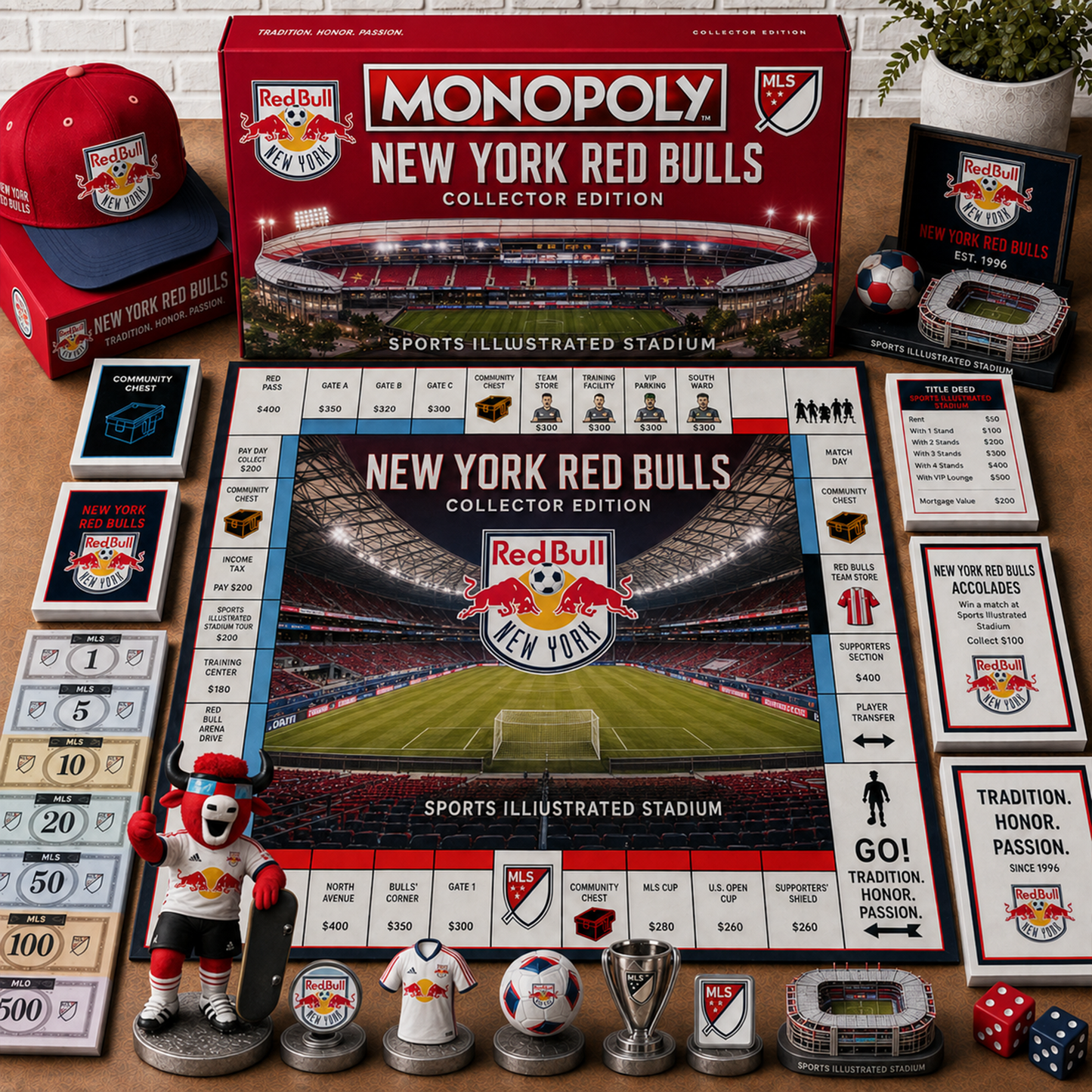 Premium MLS NYRB Monopoly Collector’s Edition Board Game