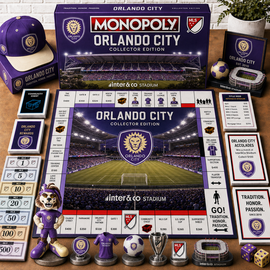 Premium MLS OC Monopoly Collector’s Edition Board Game