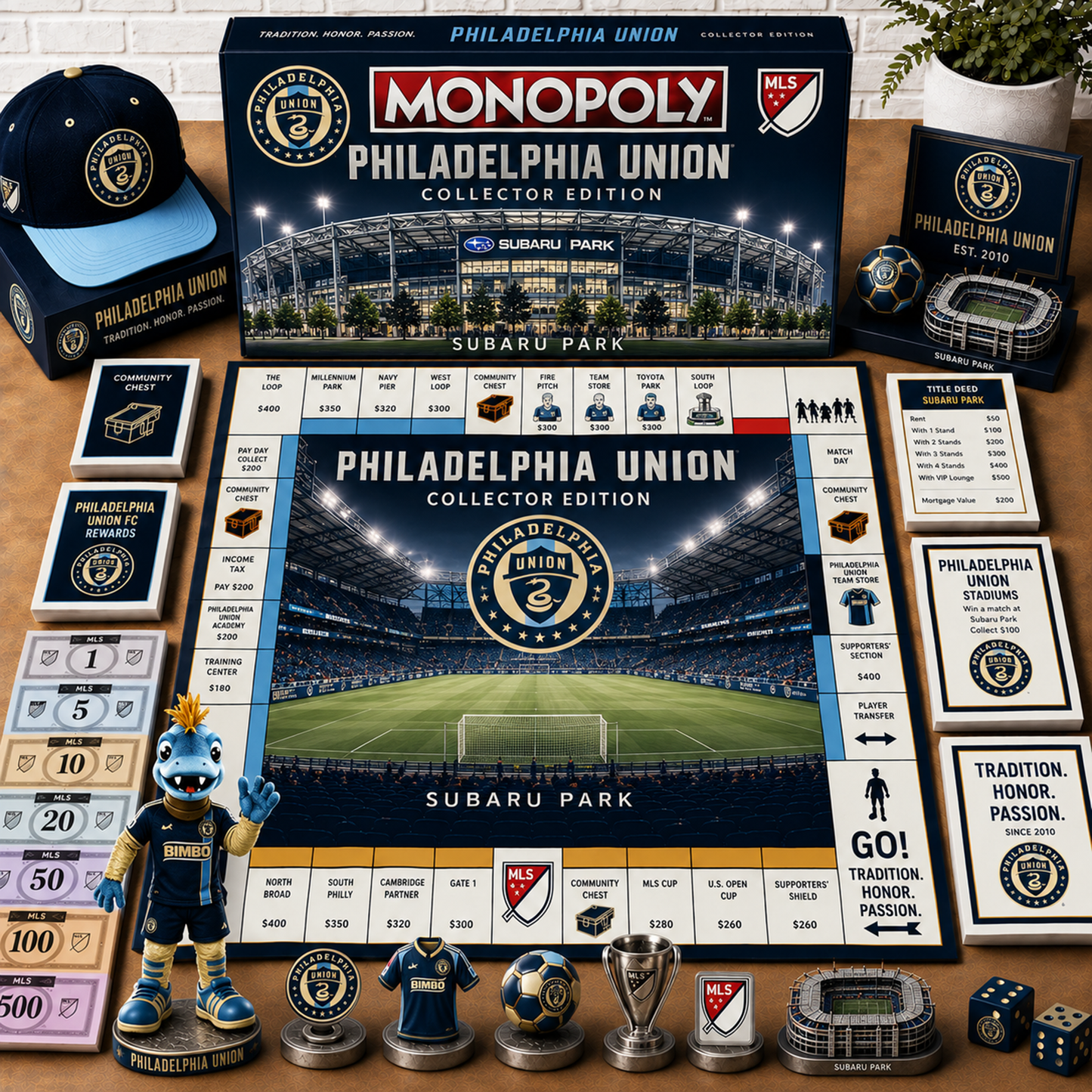 Premium MLS PU Monopoly Collector’s Edition Board Game