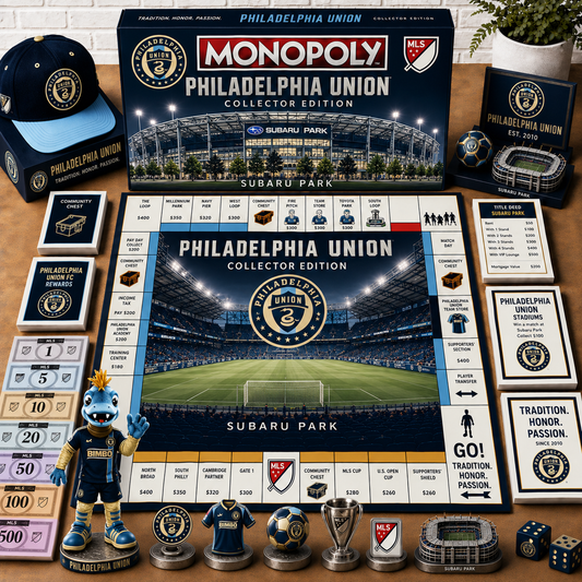 Premium MLS PU Monopoly Collector’s Edition Board Game