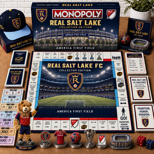 Premium MLS RSL Monopoly Collector’s Edition Board Game