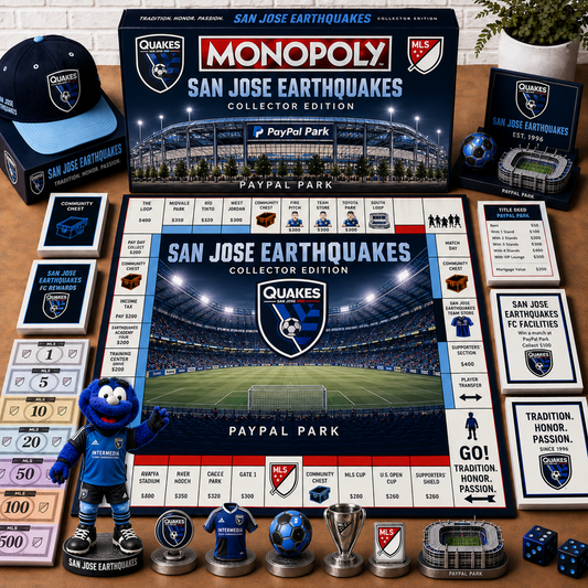 Premium MLS SJE Monopoly Collector’s Edition Board Game