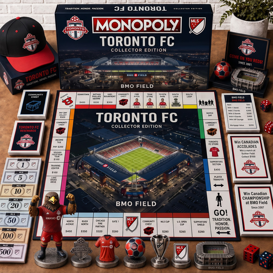 Premium MLS TOR Monopoly Collector’s Edition Board Game