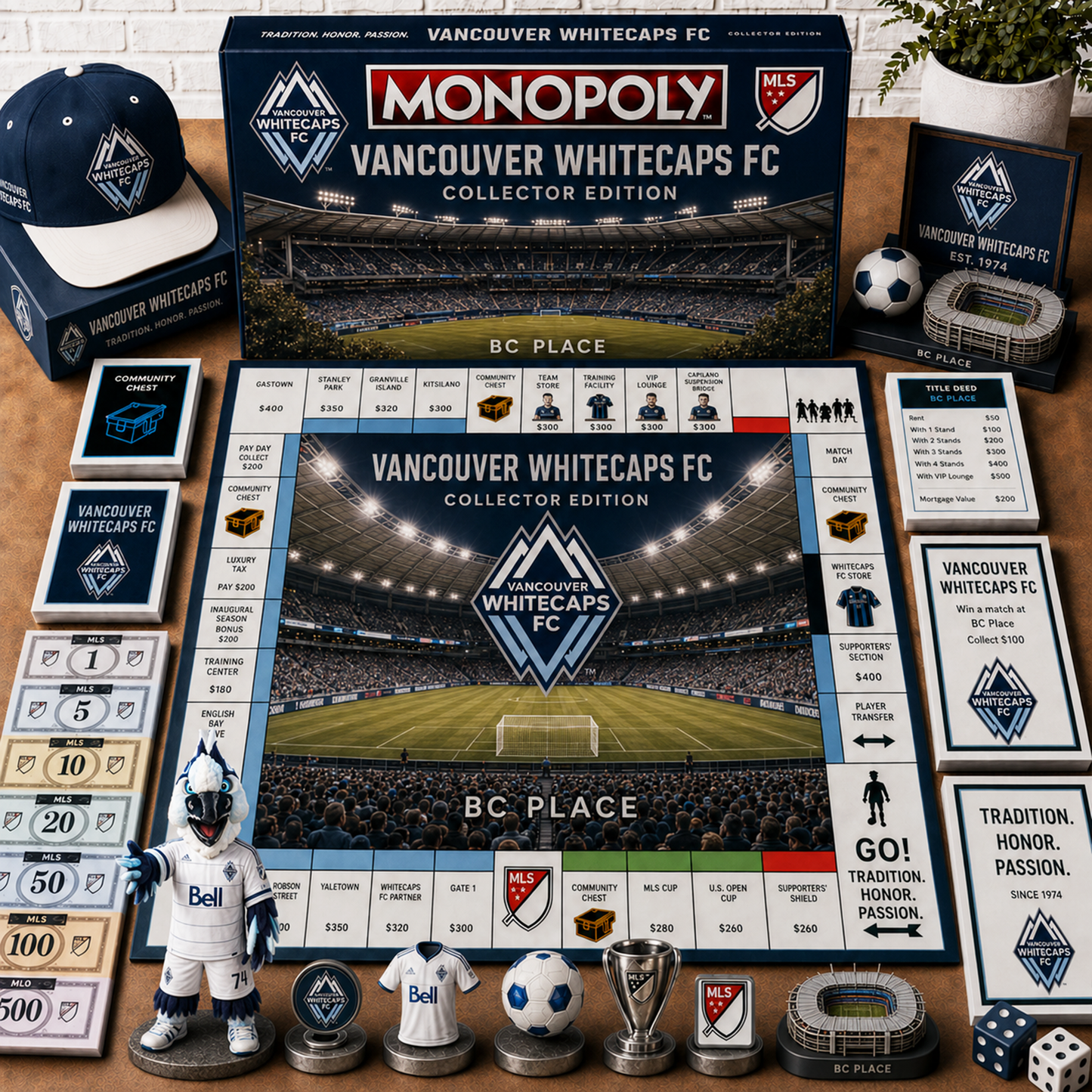 Premium MLS VW Monopoly Collector’s Edition Board Game