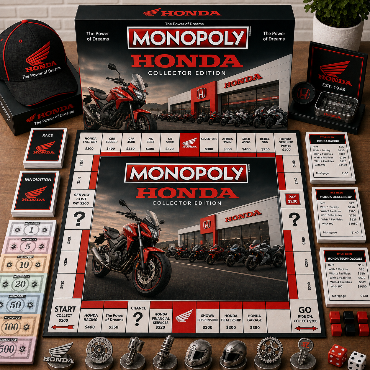 Premium Motor HD Monopoly Collector’s Edition Board Game