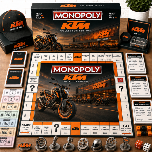 Premium Motor KTM Monopoly Collector’s Edition Board Game