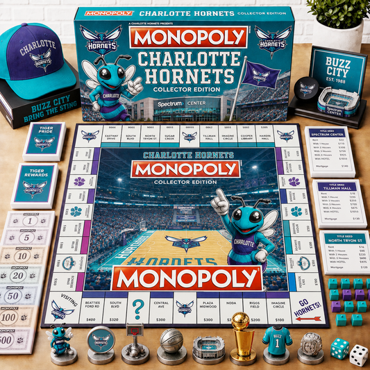 Premium NBA CLH Monopoly Collector’s Edition Board Game NMD CTKT