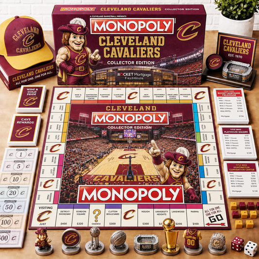 Premium NBA CVLR Monopoly Collector’s Edition Board Game NMD CTKT