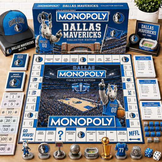Premium NBA DLMV Monopoly Collector’s Edition Board Game NMD CTKT