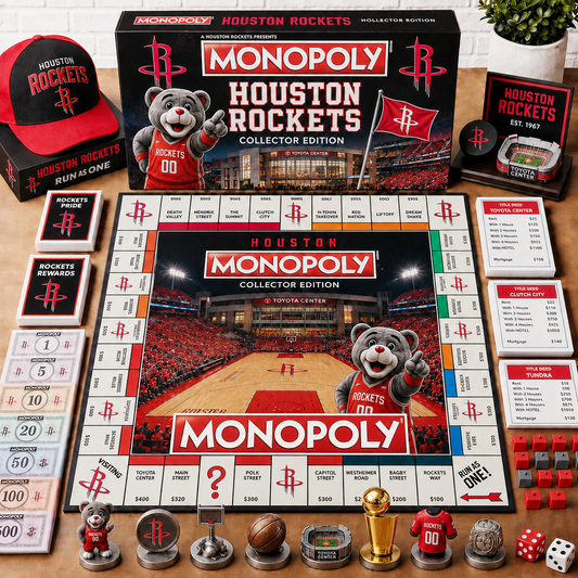 Premium NBA HTR Monopoly Collector’s Edition Board Game NMD CTKT