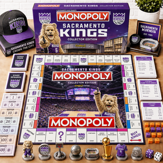 Premium NBA SCRK Monopoly Collector’s Edition Board Game NMD CTKT