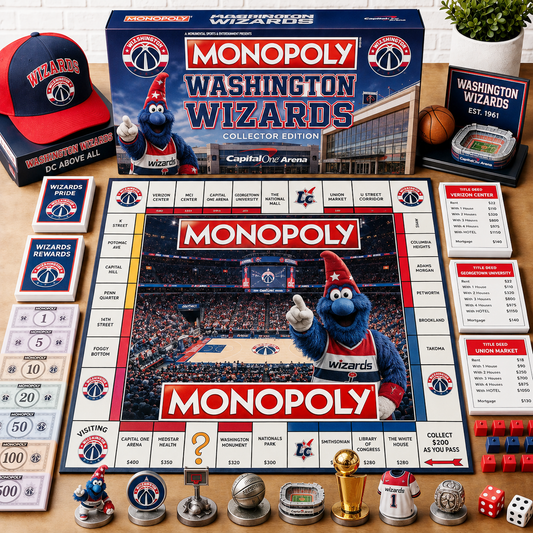 Premium NBA WAW Monopoly Collector’s Edition Board Game NMD CTKT