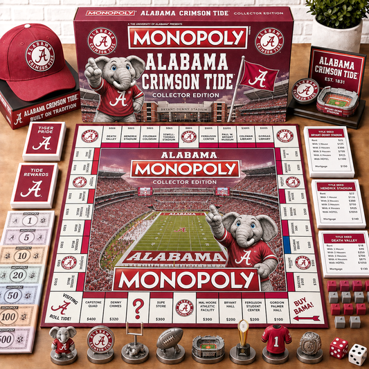 Premium NCAA ACT Monopoly Collector’s Edition Board Game NMD CTKT