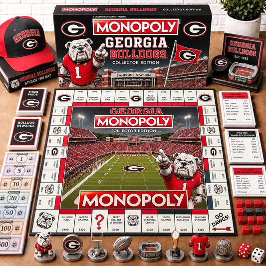Premium NCAA GGBD Monopoly Collector’s Edition Board Game NMD CTKT