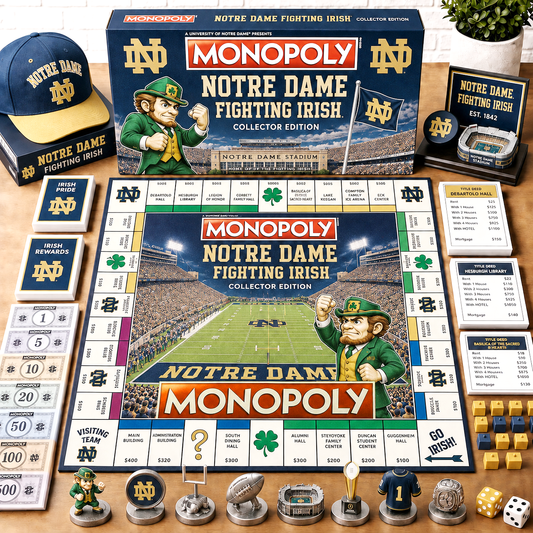 Premium NCAA NODFI Monopoly Collector’s Edition Board Game NMD CTKT