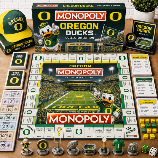 Premium NCAA ORDB Monopoly Collector’s Edition Board Game NMD CTKT