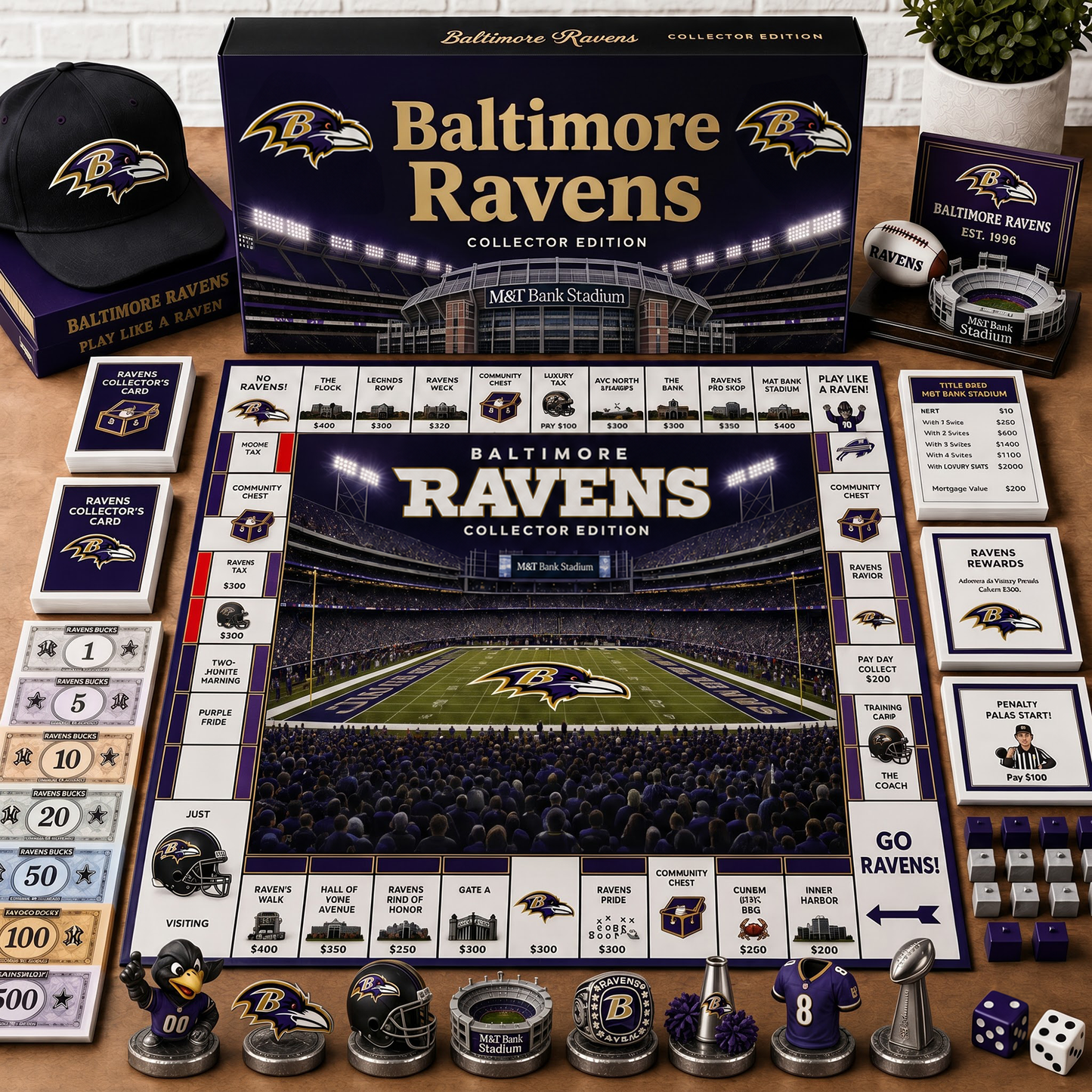 Premium NFL BAL Collector’s Edition Board Game