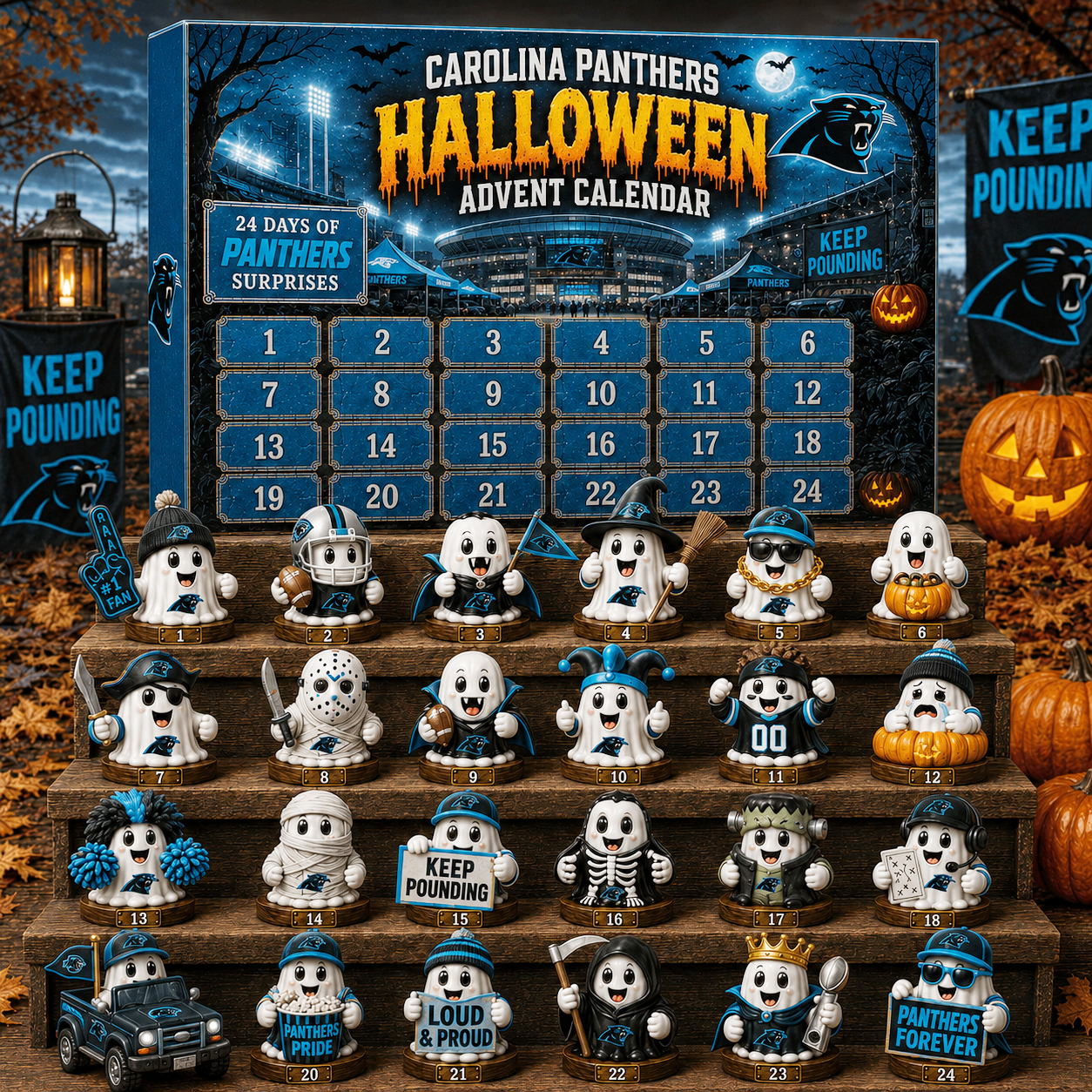 Premium NFL CP Halloween Advent Calendar 2026
