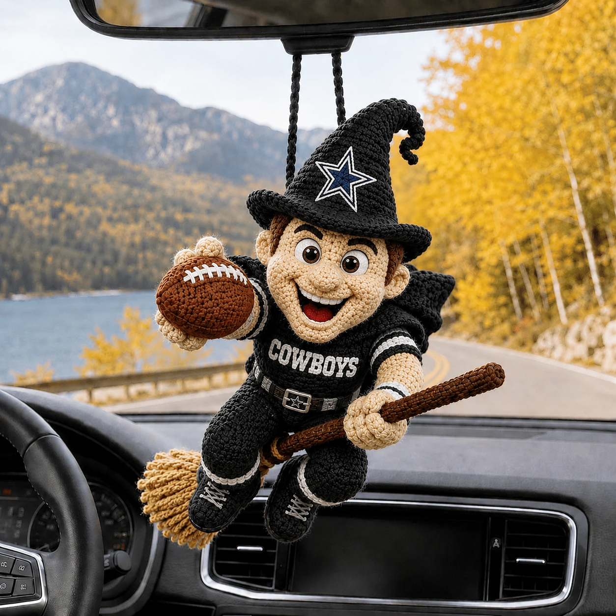 Premium NFL DC Halloween Mascot Car Ornament
