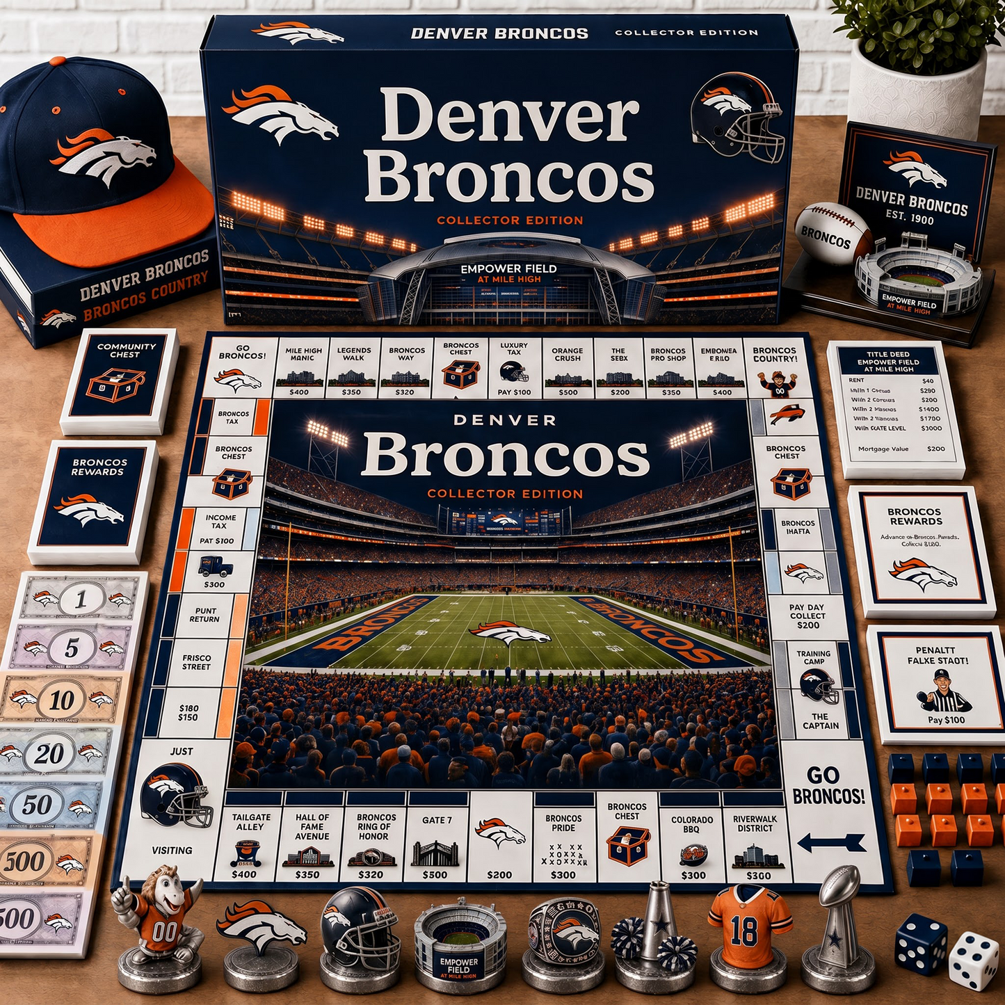 Premium NFL DEN Collector’s Edition Board Game