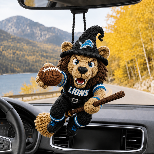 Premium NFL DL Halloween Mascot Car Ornament