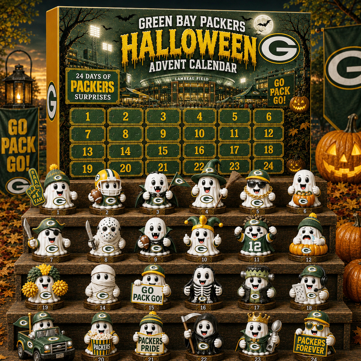 Premium NFL GBP Halloween Advent Calendar 2026