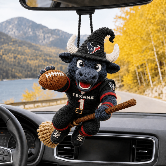 Premium NFL HT Halloween Mascot Car Ornament