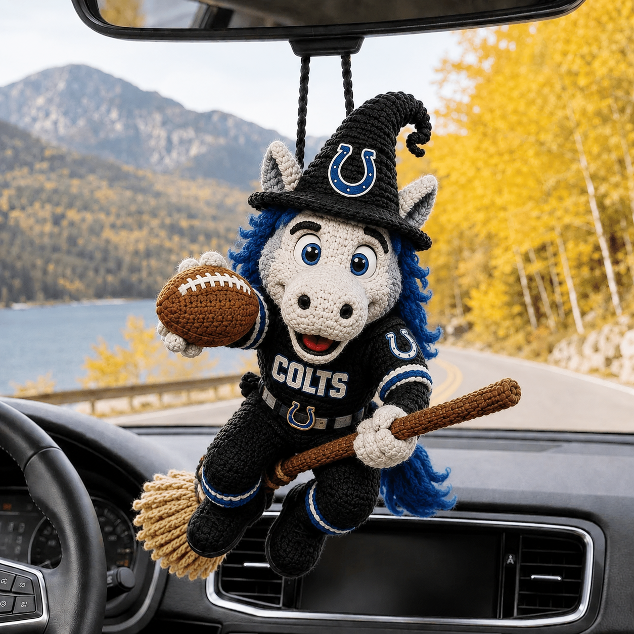 Premium NFL IC Halloween Mascot Car Ornament