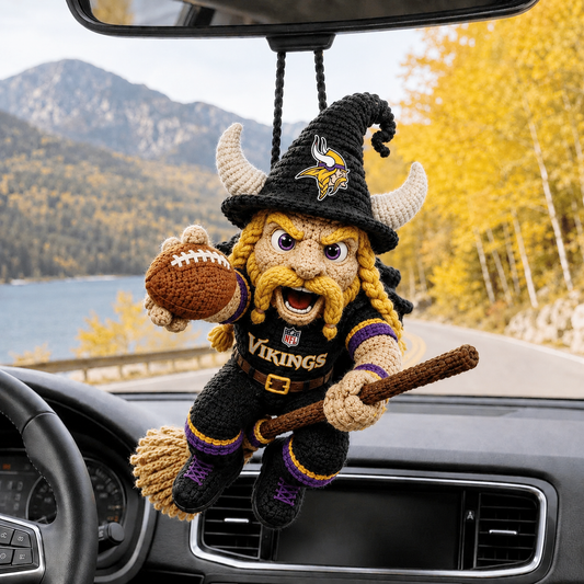 Premium NFL MV Halloween Mascot Car Ornament