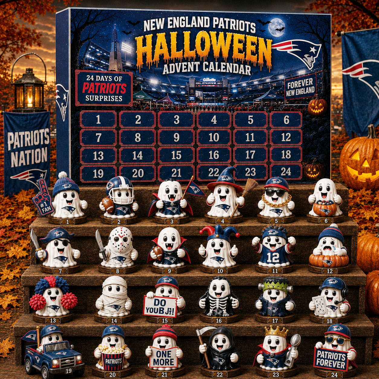 Premium NFL NEP Halloween Advent Calendar 2026