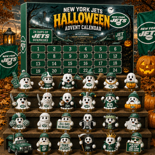 Premium NFL NYJ Halloween Advent Calendar 2026