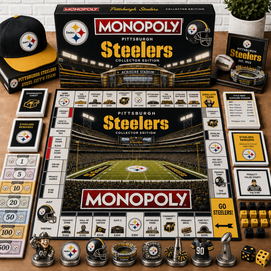 Premium NFL PIT Monopoly Collector’s Edition Board Game