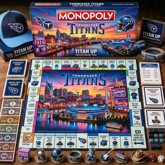 Premium NFL TEN Legacy Monopoly Collector’s Edition Board Game V2