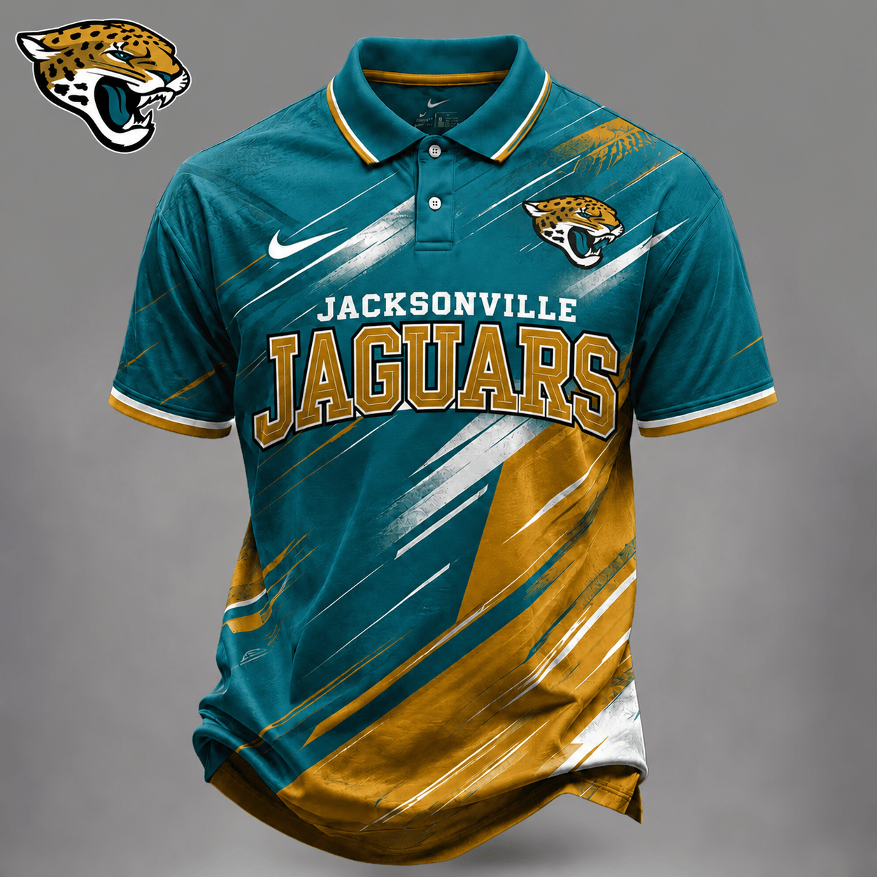Premium NFL X JAC EXCLUSIVE Bold Stripe Polo Shirt