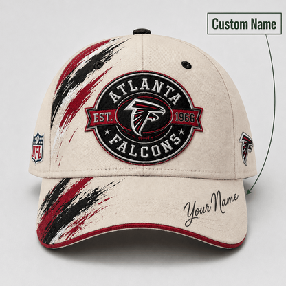 Premium NFL x ATL Custom Name Cap For Football Fans Loving Sporty Style 030726