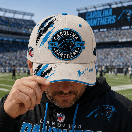 Premium NFL x CAR Custom Name Cap For Football Fans Loving Sporty Style 030726