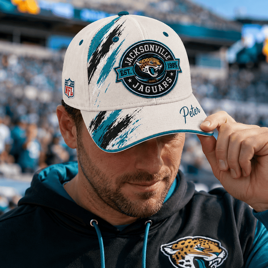 Premium NFL x JAX Custom Name Cap For Football Fans Loving Sporty Style 030726