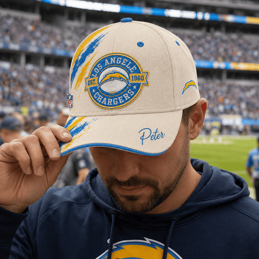 Premium NFL x LAC Custom Name Cap For Football Fans Loving Sporty Style 030726