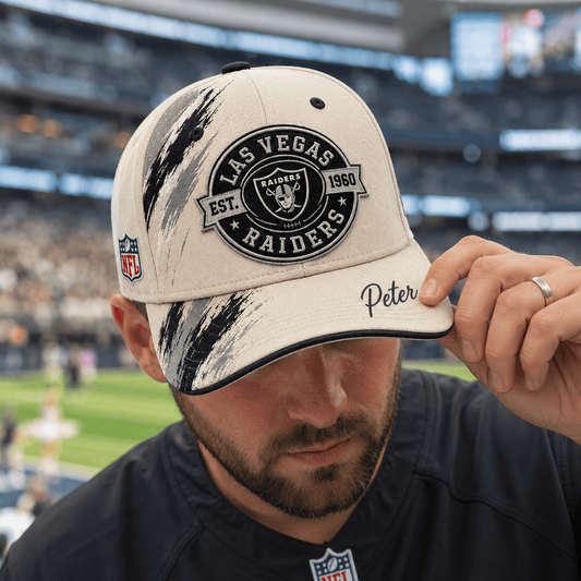 Premium NFL x LVR Custom Name Cap For Football Fans Loving Sporty Style 030726