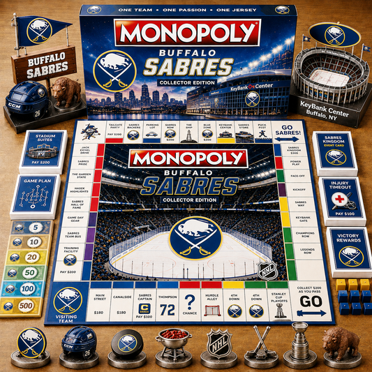 Premium NHL BS Game Night Monopoly Collector’s Edition Board Game V5