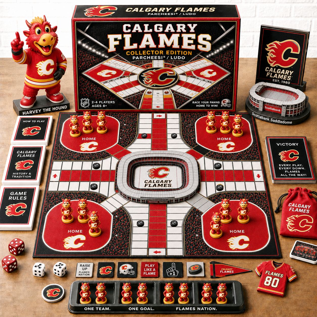 Premium NHL CF Collector’s Edition Parcheesi Board Game