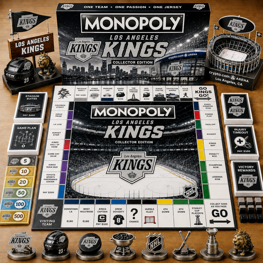 Premium NHL LAK Game Night Monopoly Collector’s Edition Board Game V5