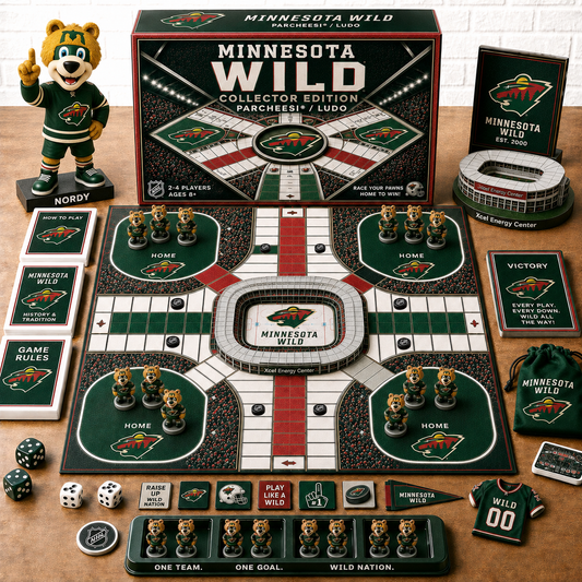 Premium NHL MW Collector’s Edition Parcheesi Board Game